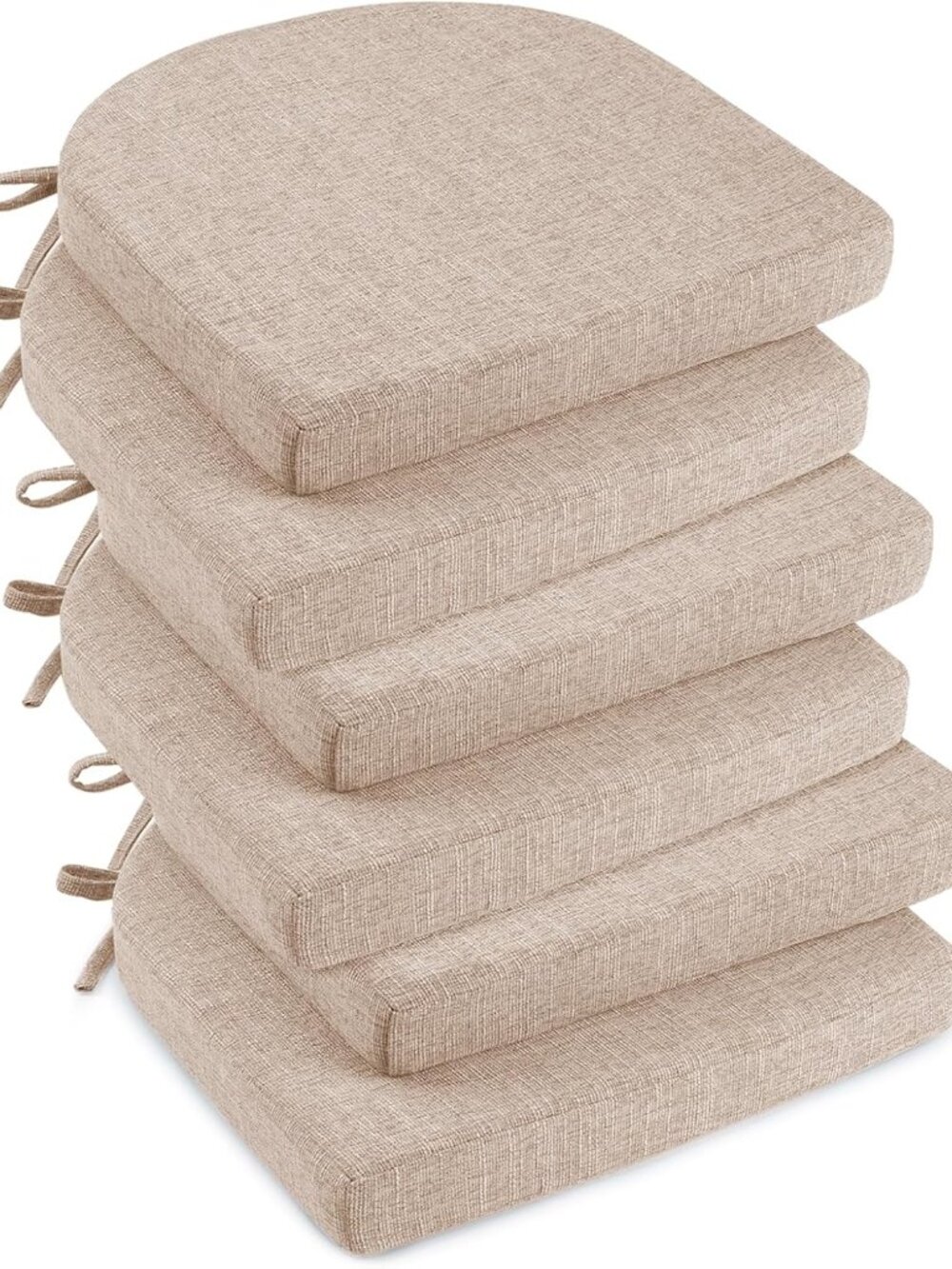 Indoor Chair Cushions for Dining Chairs,Kitchen Chair Pads with Ties and Non-Sli